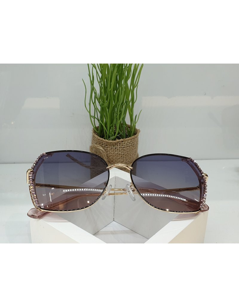 SNA0052- Silver Pink Sunglasses