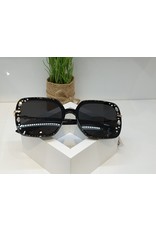 SNA0062- Silver Leaves Sunglasses