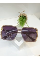 SNA0068- Gold Pink Sunglasses