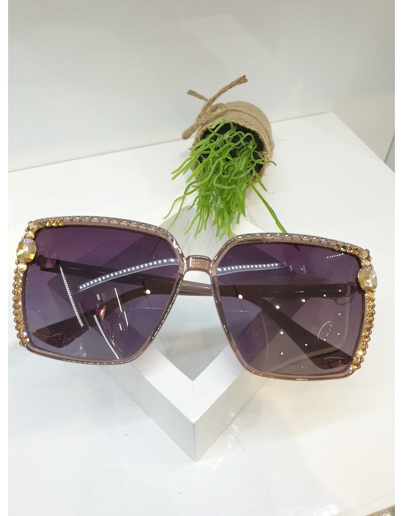 SNA0068- Gold Pink Sunglasses