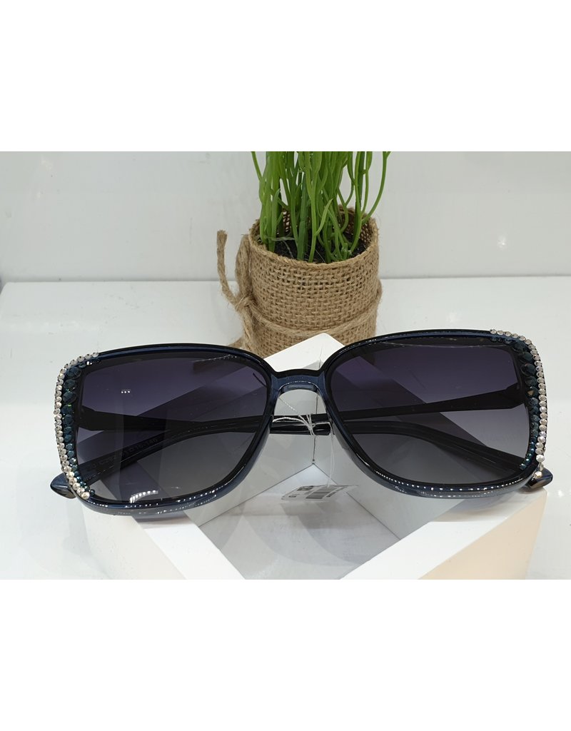 SNA0069- Silver Blue  Sunglasses