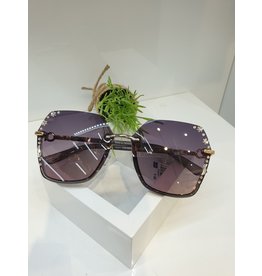 SNA0087- Gold,Silver Flowers Sunglasses