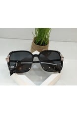 SNA0122- Black Mother Of Pearl Sunglasses