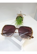 SNA0133- Gold Sunglasses