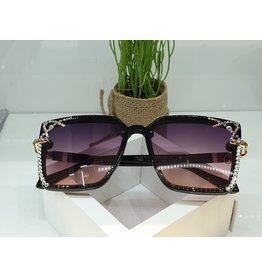 SNA0136- Silver Gold Sunglasses