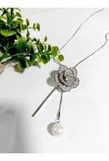 LCA0003-Silver,Flower Adj. B/Let