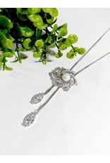 LCA0016-Silver,Flower Adj. B/Let
