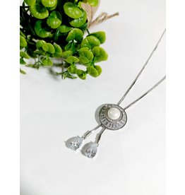 LCA0027-Silver,Pearl Adj. B/Let