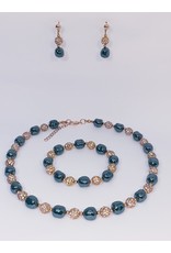 BSF0002 - Rose Gold,  Ball Bracelet Set