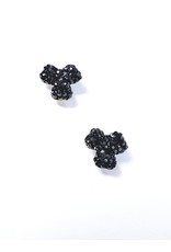 ERH0065 - Black  Earring