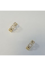 ERH0141 - Gold Square  Earring