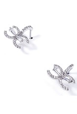 ERH0191 - Silver Bow Earring 342