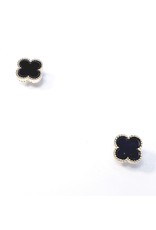 ERH0208 - Gold Black  Earring