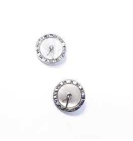 ERH0251 - Silver Watch  Earring