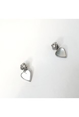 ERH0254 - Silver Stars  Earring