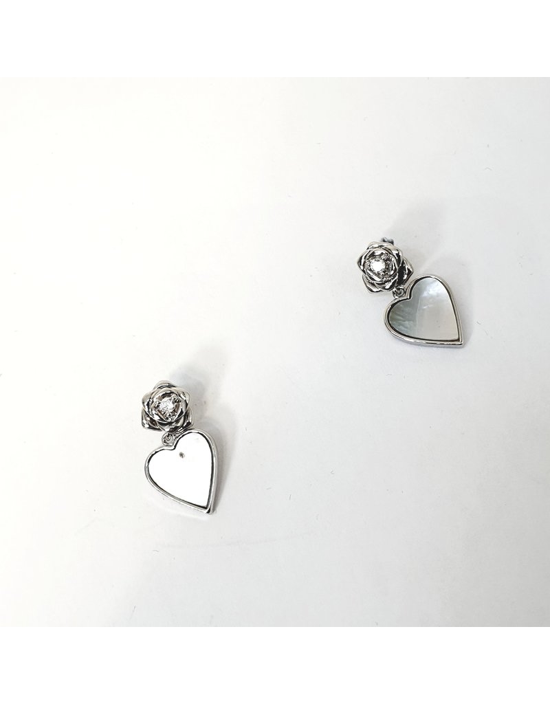 ERH0254 - Silver Stars  Earring