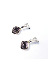 ERH0256 - Gold Purple  Earring