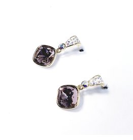 ERH0256 - Gold Purple  Earring