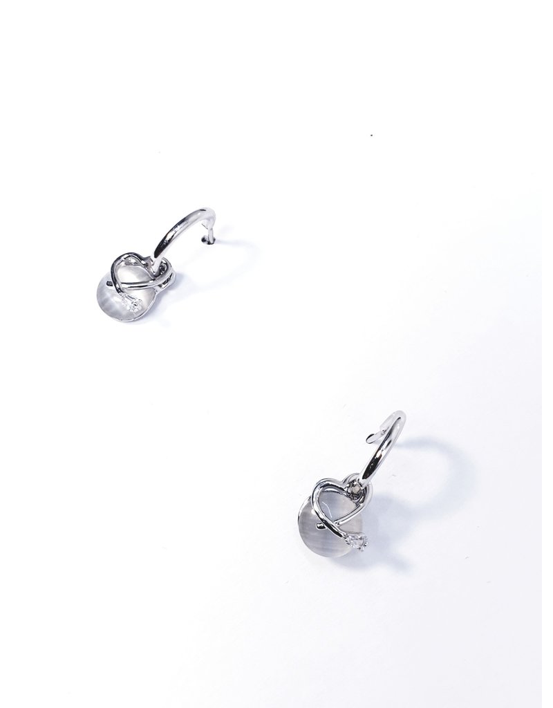 ERH0287 - Silver  Earring