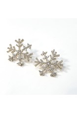ERH0288 - Gold Snowflake  Earring