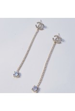 ERH0313 - Gold Drop  Earring