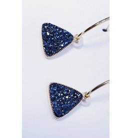 ERH0389 - Blue  Earring