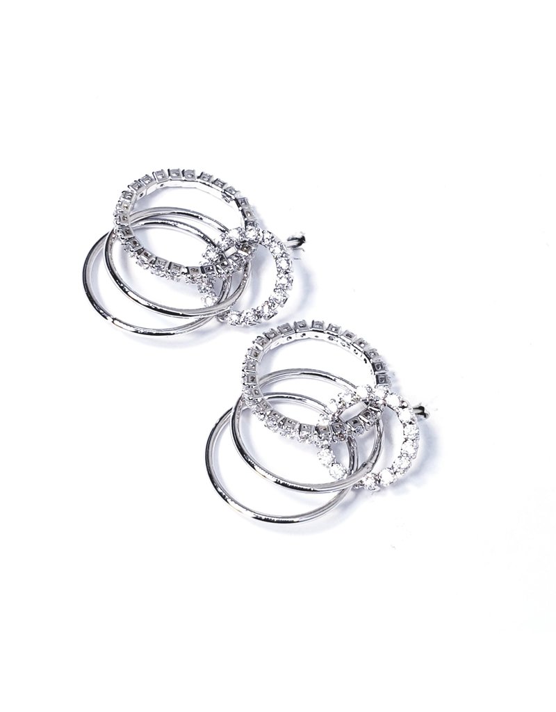 ERH0396 - Silver  Earring