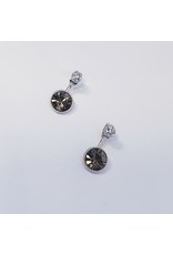 ERH0404 - Silver Grey  Earring