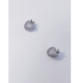 ERH0412 - Silver Apples  Earring