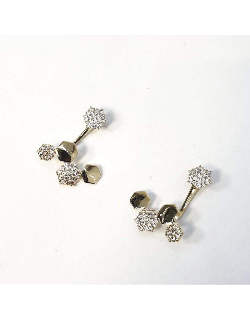 ERH0417 - Gold  Earring