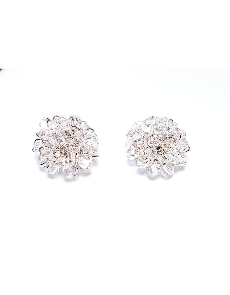 ERH0012 - Rose Gold Crystal,  Earring
