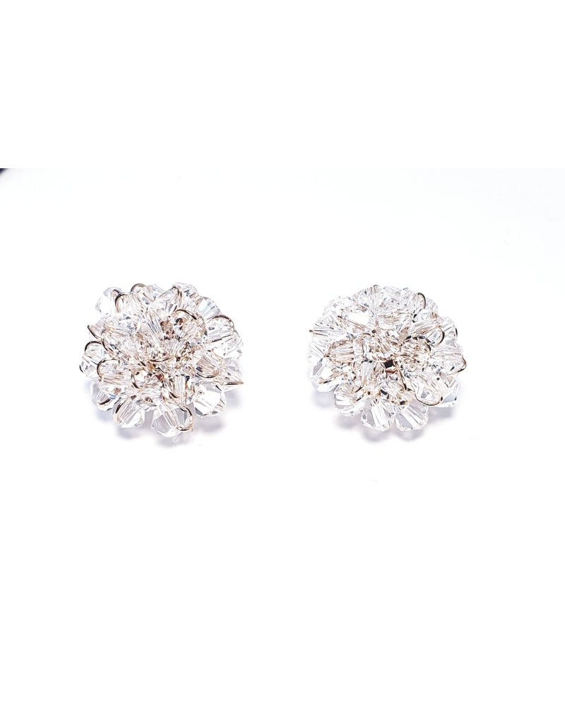 ERH0012 - Rose Gold Crystal,  Earring