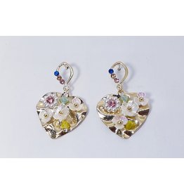 ERH0015 - Gold Flower,  Earring