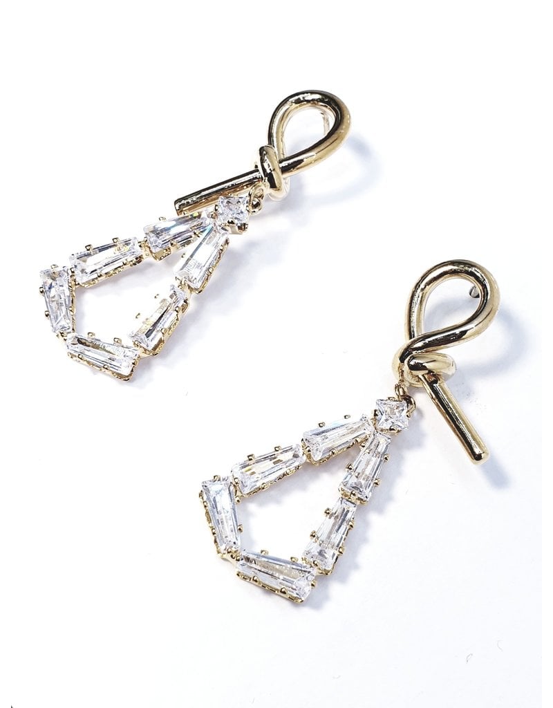 ERH0025 - Gold Drop,  Earring