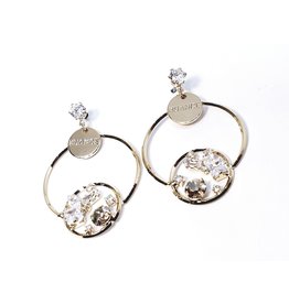 ERH0038 - Gold Drop,  Earring