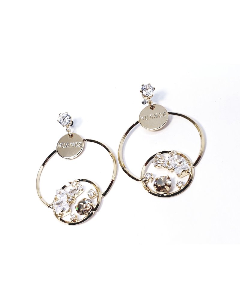 ERH0038 - Gold Drop,  Earring