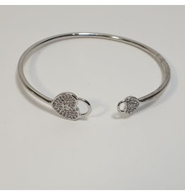 BGH0002 - Silver,  Bangle