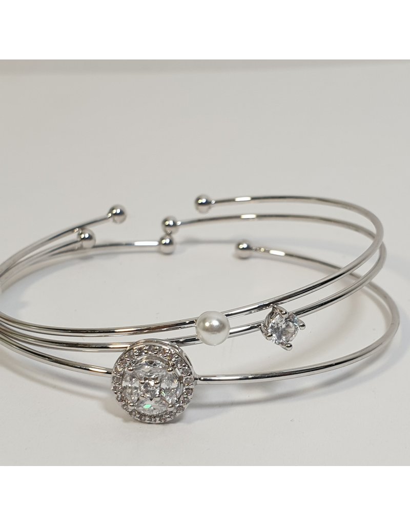 BGH0009 - Silver,  Bangle