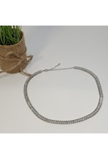 CHL0001 - Silver,  Choker