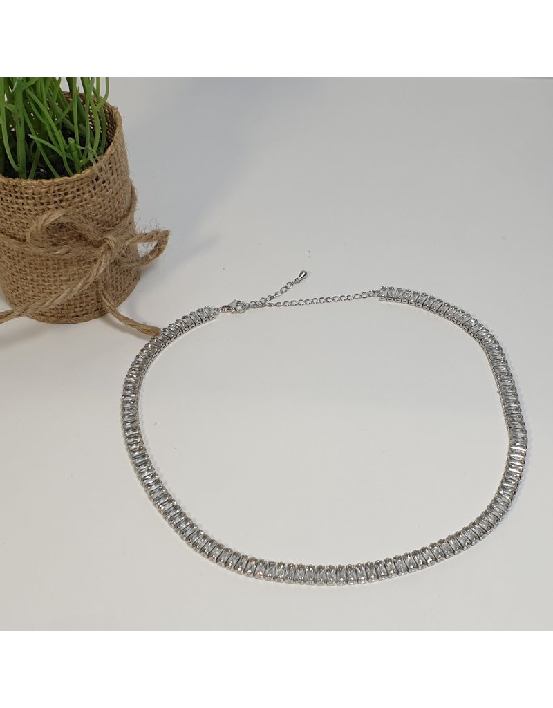 CHL0001 - Silver,  Choker