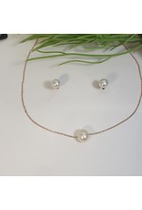 CSC0018 - Rose Gold,  Necklace Set