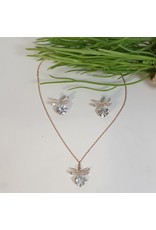 CSC0027 - Rose Gold,  Necklace Set