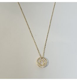 SCD0061 - Gold, Smiley Short Necklace