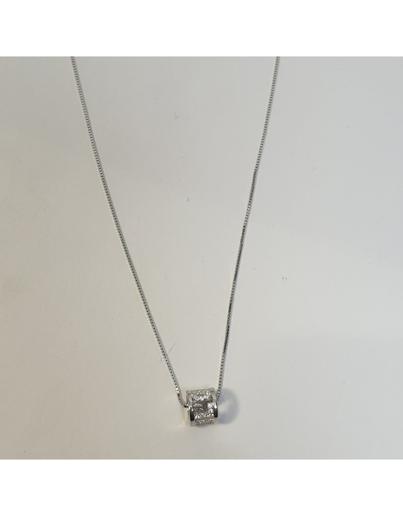 SCD0063 - Silver, Ring Short Necklace