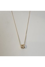 SCD0064 - Gold, Ring Short Necklace