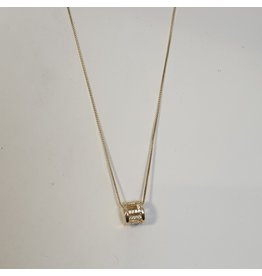 SCD0064 - Gold, Ring Short Necklace