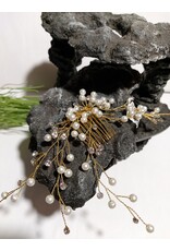 HPD0022 - 50313065  GOLD PEARL COMB