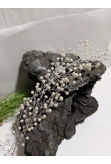 HPD0044 - 50313077  SILVER PEARL HAIR PIECE