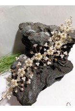HPD0046 -50313079 GOLD FLOWER HAIR PIECE