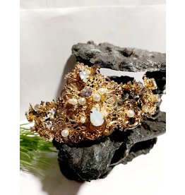 50313098 GOLD  TIARA